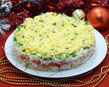 Салат «Новогодний праздник»