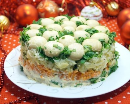 Салат «Грибная поляна»