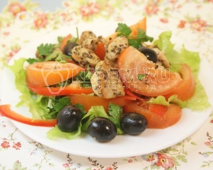 Салат «Ля-Мур» с курицей