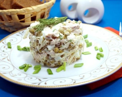 Салат с курицей «Шарм»