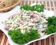 Салаты с мясом