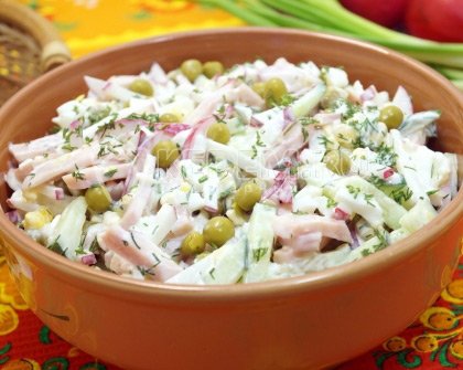 Салат «Окрошка»